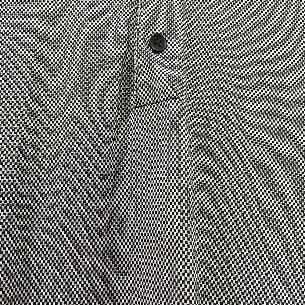 Men’s Black & White Polo shirt XL - Picture 2 of 3